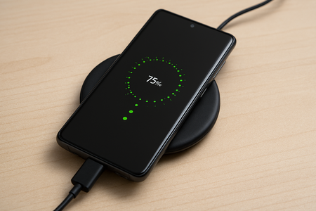 Samsung con carga inalámbrica y con cable a la vez