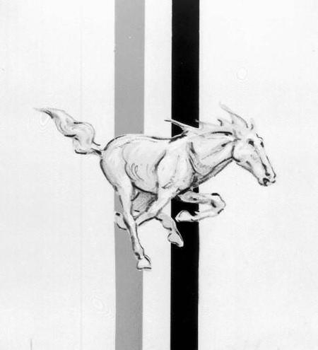 Emblema Mustang