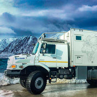 Este camión camper es el summum de las autocaravanas, y te garantiza unas vacaciones tan lujosas como extremas