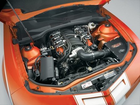 DeNooyer Camaro Engine