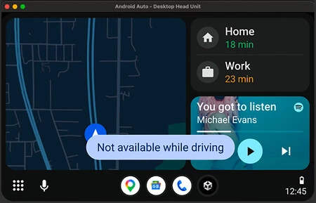 Android Auto cierra el juego al detectar movimiento de las ruedas
