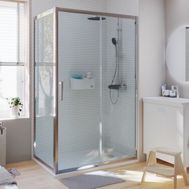 Adiós a las manchas del cal en la ducha: "Para limpiar las mamparas de forma rápida, hay que apostar tratamientos antical y sistemas de liberación de puertas"