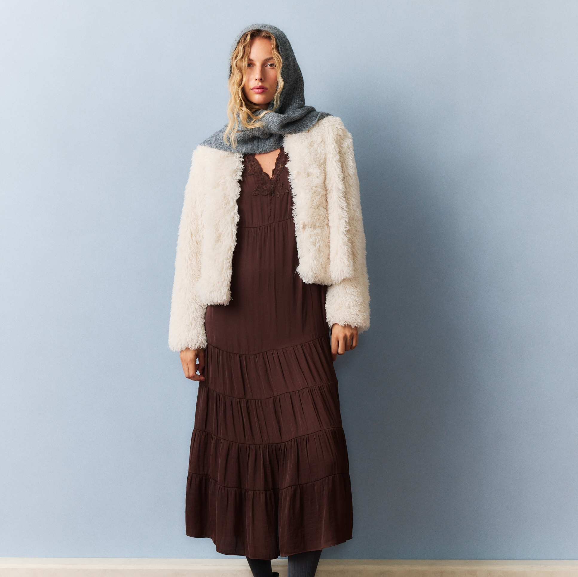 Vestido de mujer - Southern Cotton - Marrón