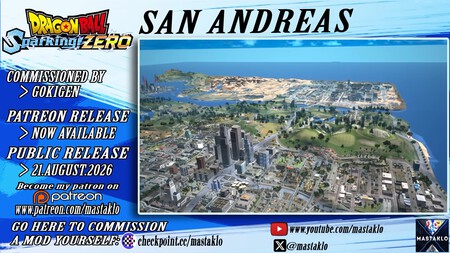Sparking Zero Dragon Ball San Andreas