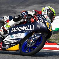 Un inspiradísimo Tony Arbolino se lleva la pole de Moto3 en el GP de Valencia