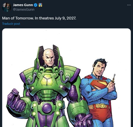 superman nueva pelicula james gunn