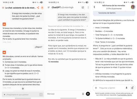 Le Chat Gemini Chatgpt