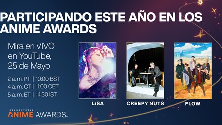 Crunchyroll Anime Awards 2025 Horarios Mexico Latinoamerica