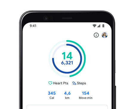 Google Fit renueva su interfaz y añade nuevas tarjetas para relojes Wear OS