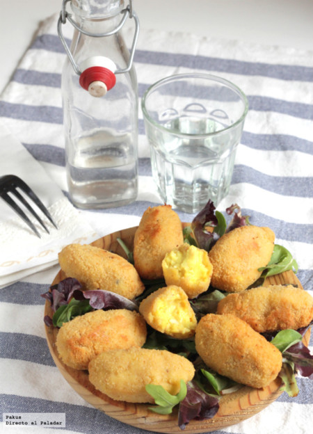 Croquetas de pollo al curry