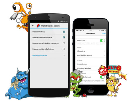 Adblock Browser sale de beta con su primera versión estable, ya disponible en iOS y Android