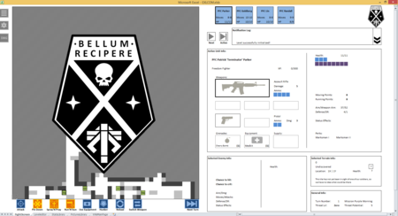 Hay un tío haciendo un XCOM en Excel