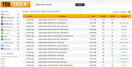 Youtorrent, buscador de torrents defintivo