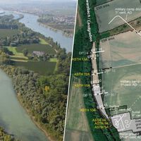 Creíamos que era un meandro del Rin. En realidad era un enorme canal de agua romano que sobrevivió 300 años a la caída del Imperio