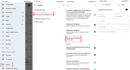 Gmail Xiaomi 12 Copia