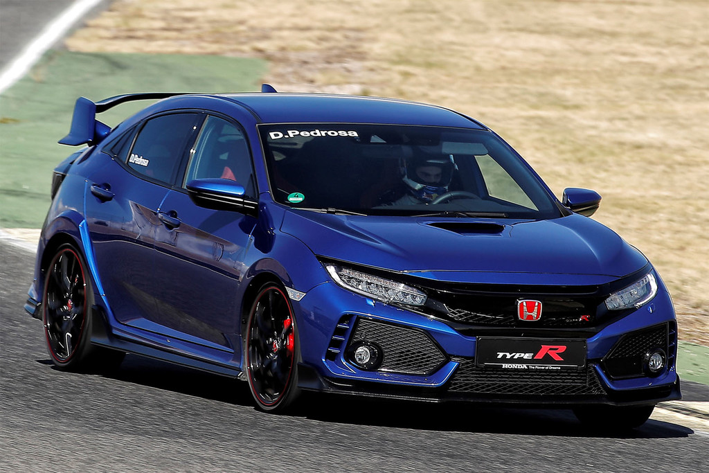 Dani Pedrosa Honda Civic Type R