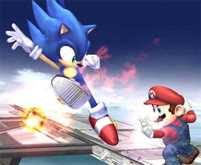 Sonic estará en 'Super Smash Bros. Brawl'