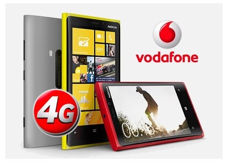 LTE / 4G llega a los Nokia Lumia 920 en España de la mano de Vodafone