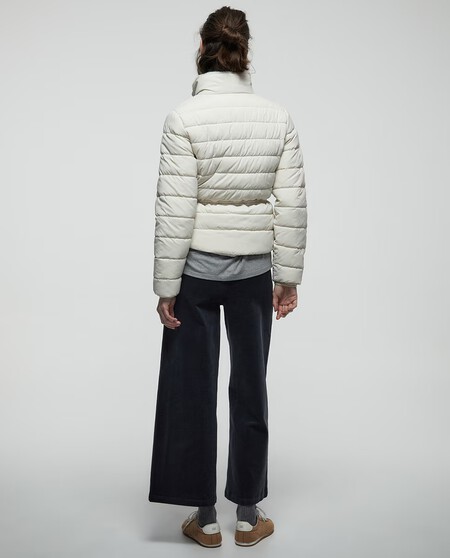 Chaqueta Acolchada Bonita Elegante Otono Oficina Invierno Entretiempo