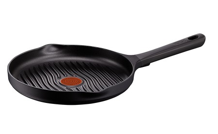 Por 29,99 euros tenemos este grill de aluminio fundido Tefal Sensoria en Amazon con envío gratis