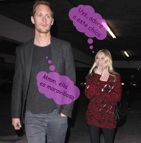 Kate Bosworth adora a Alexander Skarsgard (¿y quién no?)