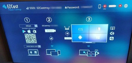 Pantalla de KAOS Miracast Dongle