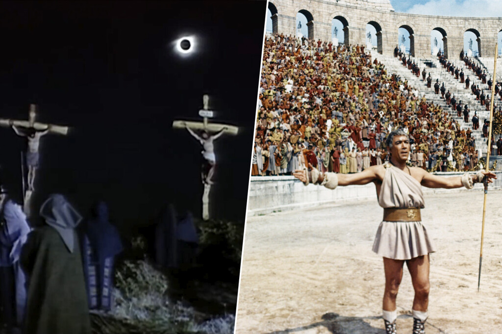 9.000 extras y 165 segundos para grabarlos: la película que aprovechó un eclipse total para rodar la crucifixión de Jesucristo