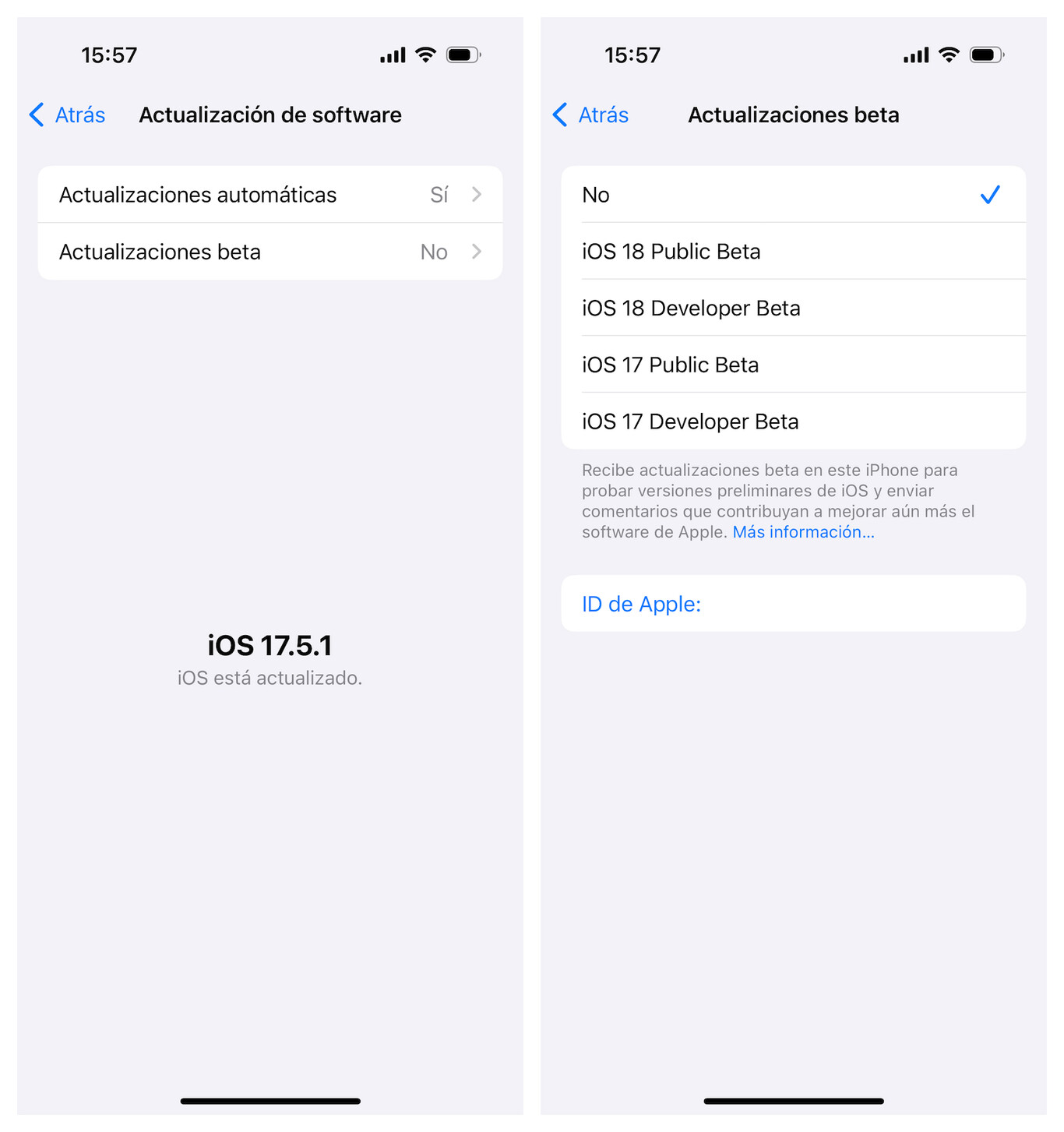La primera beta pública de iOS 18 ya está aquí. Así puedes descargarla ...