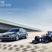 Si vives en Reino Unido y estás interesado en un Infiniti, te puede tocar conducir un Fórmula 1