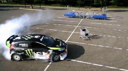 La curiosa forma que tiene Ken Block de ir de compras