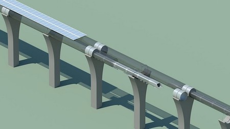 hyperloop tubo transprotador