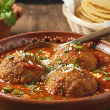 Albóndigas capeadas en caldillo de jitomate: receta casera fácil y deliciosa
