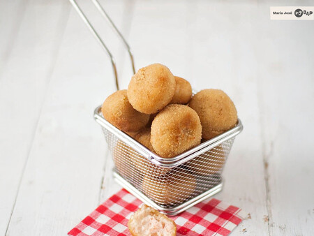 Croquetas de salmón, receta fácil con y sin Thermomix