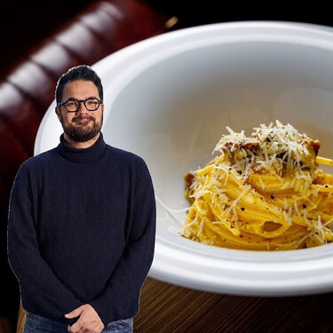 Luciano Monosilio, el chef rey de la carbonara: “Se necesitan 50 g de guanciale y 1 yema por cada 70 g de pasta. El secreto es un baño maría de huevo y queso” 