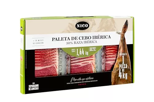 PACK LONCHEADO PALETA DE CEBO IBERICA 50% raza ibérica