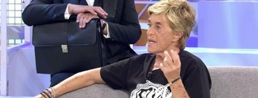El cobrador del frac juega al pilla pilla con Chelo García Cortés por hacer un 'simpa' que ella niega