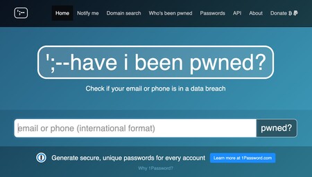 Have I been pwned?, comprueba si tu dirección de correo ha sido comprometida