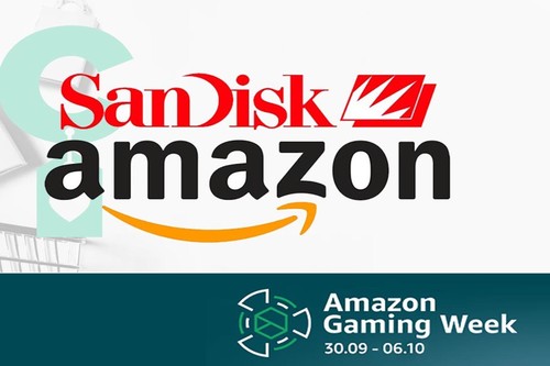 Tarjetas de memoria, pendrives y discos duros SSD portables rebajados: ofertas en almacenamiento SanDisk en la Gaming Week de Amazon