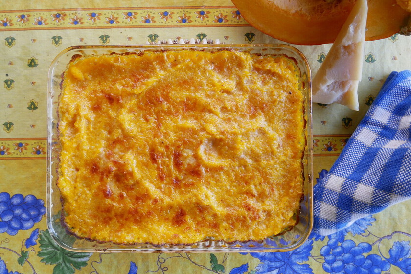 Calabaza gratinada al horno: la cena fácil y sana con solo tres ingredientes