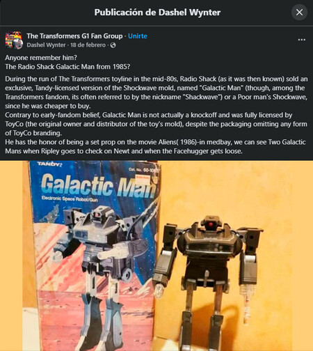 Aliens Transformers Facebook