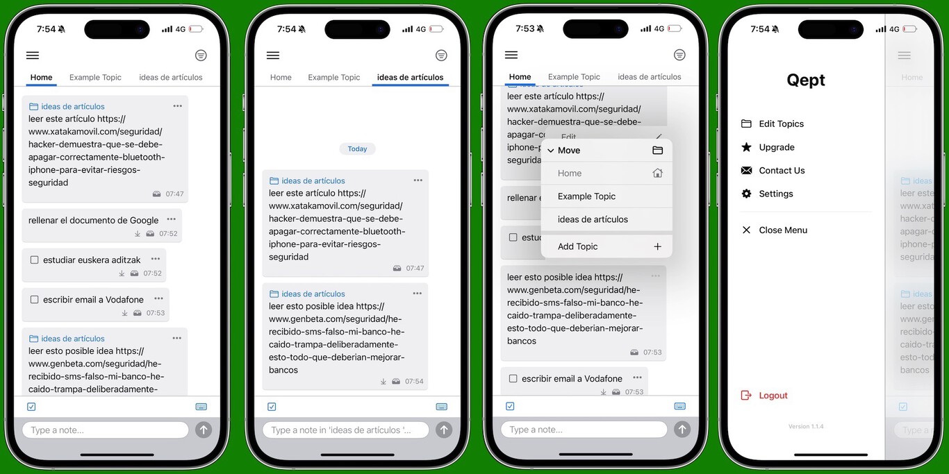 Usaba un autochat de Telegram y WhatsApp para apuntar mis ideas hasta ...