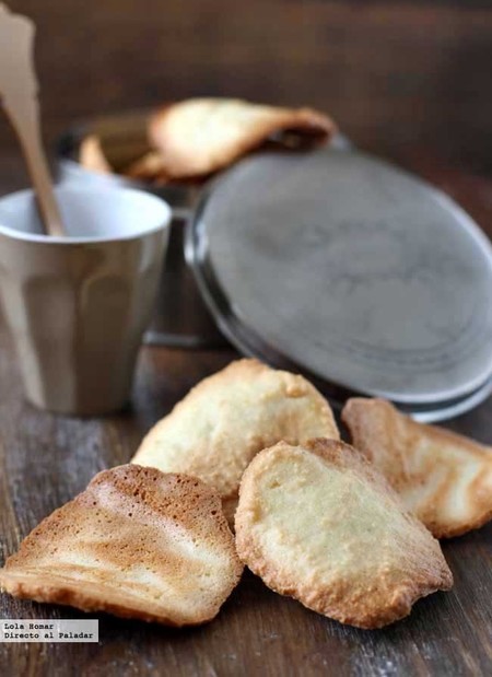 Tejas de almendra. Receta sin gluten