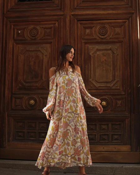 El vestido de flores más boho de Susana Molina es de Sfera (y nosotras ya lo hemos fichado en El Corte Inglés)