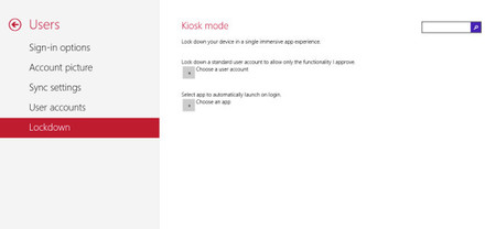 Un modo kiosco aparece en una nueva build filtrada de Windows 8.1
