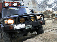 De Afganistán a Reino Unido con un Toyota Land Cruiser 75