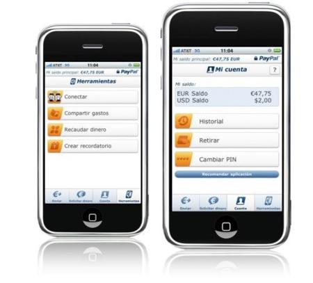 Actualización de la aplicación Pay Pal para iPhone, ahora con soporte para Bump!
