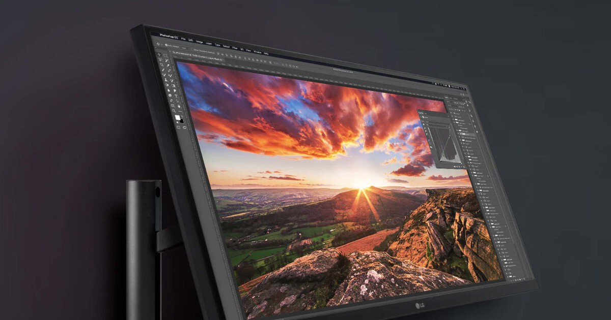 LG 27UN880-B: monitor 4K HDR con AMD FreeSync que puede colocarse