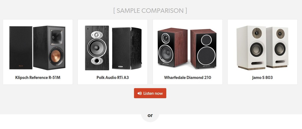 ¿Es posible probar unos altavoces desde el navegador web antes de comprarlos? Esta tienda opina que sí, o por lo menos en parte