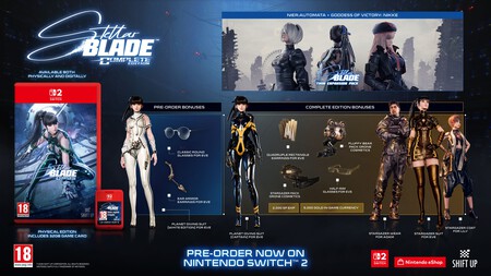 Stellar Blade tiene fecha y prepara su lanzamiento en Nintendo Switch 2 con una edición física de las que merece la pena