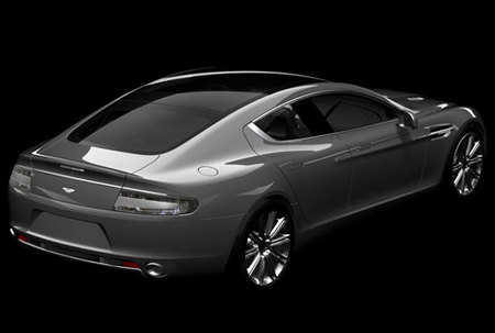 El Aston Martin Rapide nos enseña la trasera
